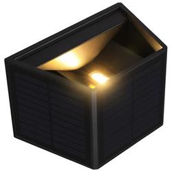 IMMAX WALL-3 vonkajšie solárne nástenné svetlo LED so svetelným senzorom, 2 W