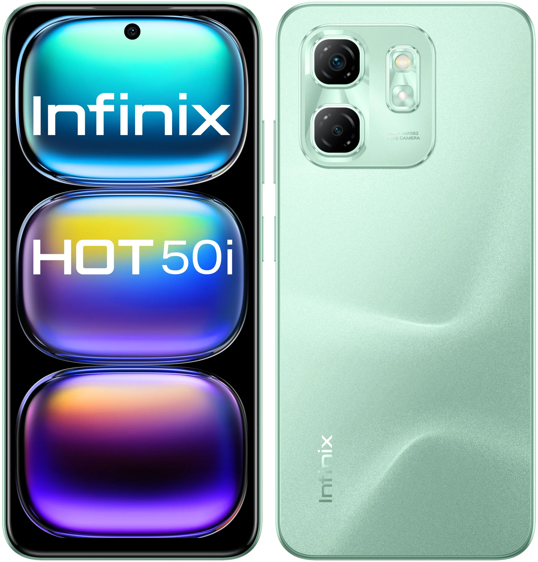 Infinix Hot 50i 4+128GB Sage Green
