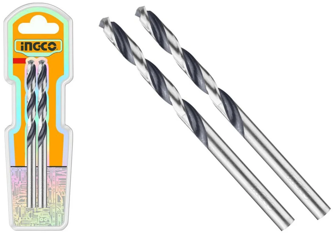 Ingco DBT1200024 HSS vrták do kovu, sada 2 ks, 2 mm
