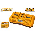 Ingco FCLI2082 8,0A nabíjačka pre 20V Li-ion batérie