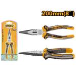 Ingco HLNP08208 kliešte s dlhými čeľusťami, 8"/200mm, CrV