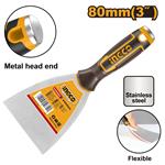Ingco HPUT08080 Špachtľa z nehrdzavejúcej ocele 80 mm