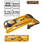 Ingco MPP5511 Pumpa nožní s manometrem 55x120mm