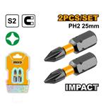 Ingco SDBIM71PH225 Sada bitov 2ks