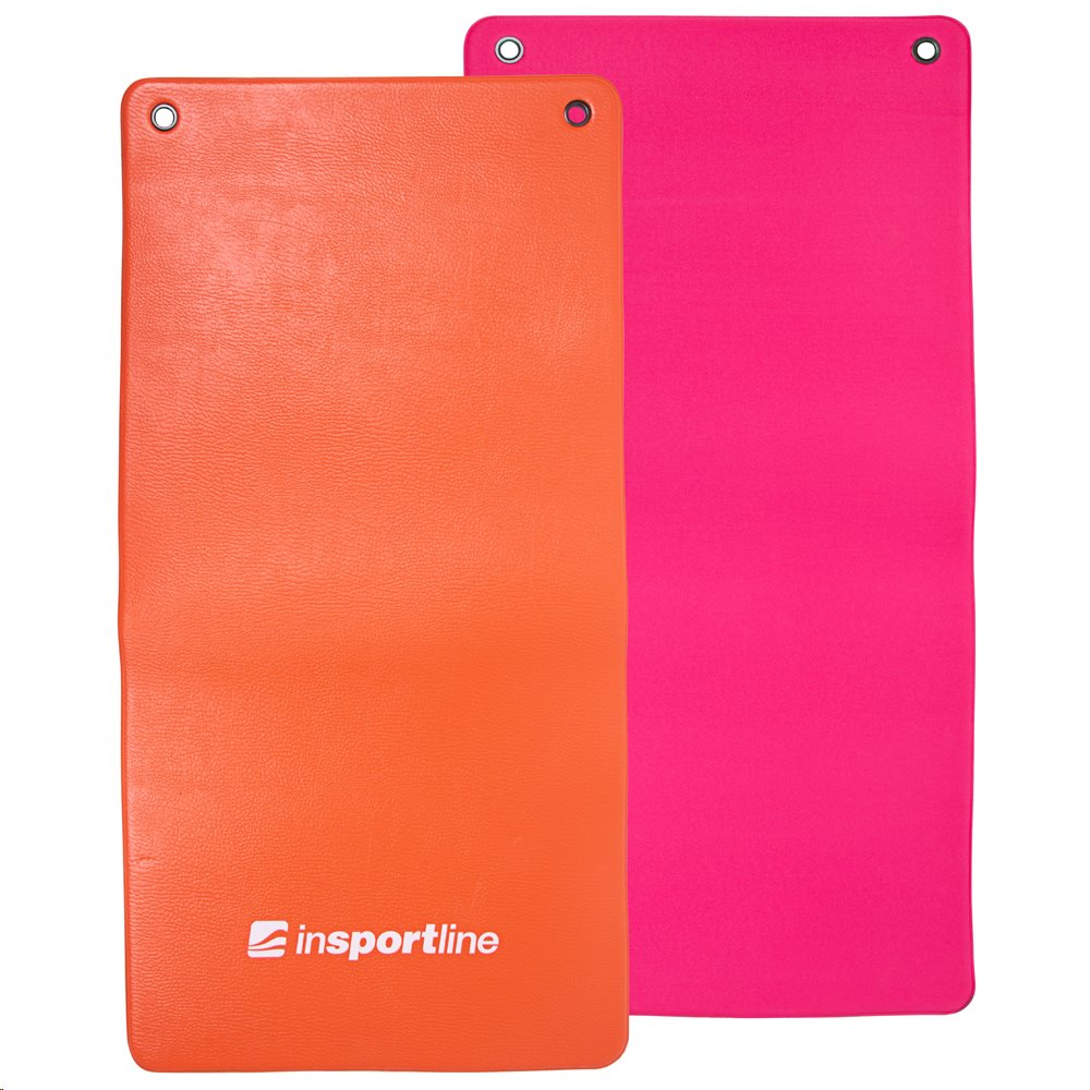 INSPORTLINE Podložka na cvičení Aero Advance 120 x 60 cm - oranžová/růžová
