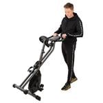 INSPORTLINE Skladací bicykel Xbike čierny