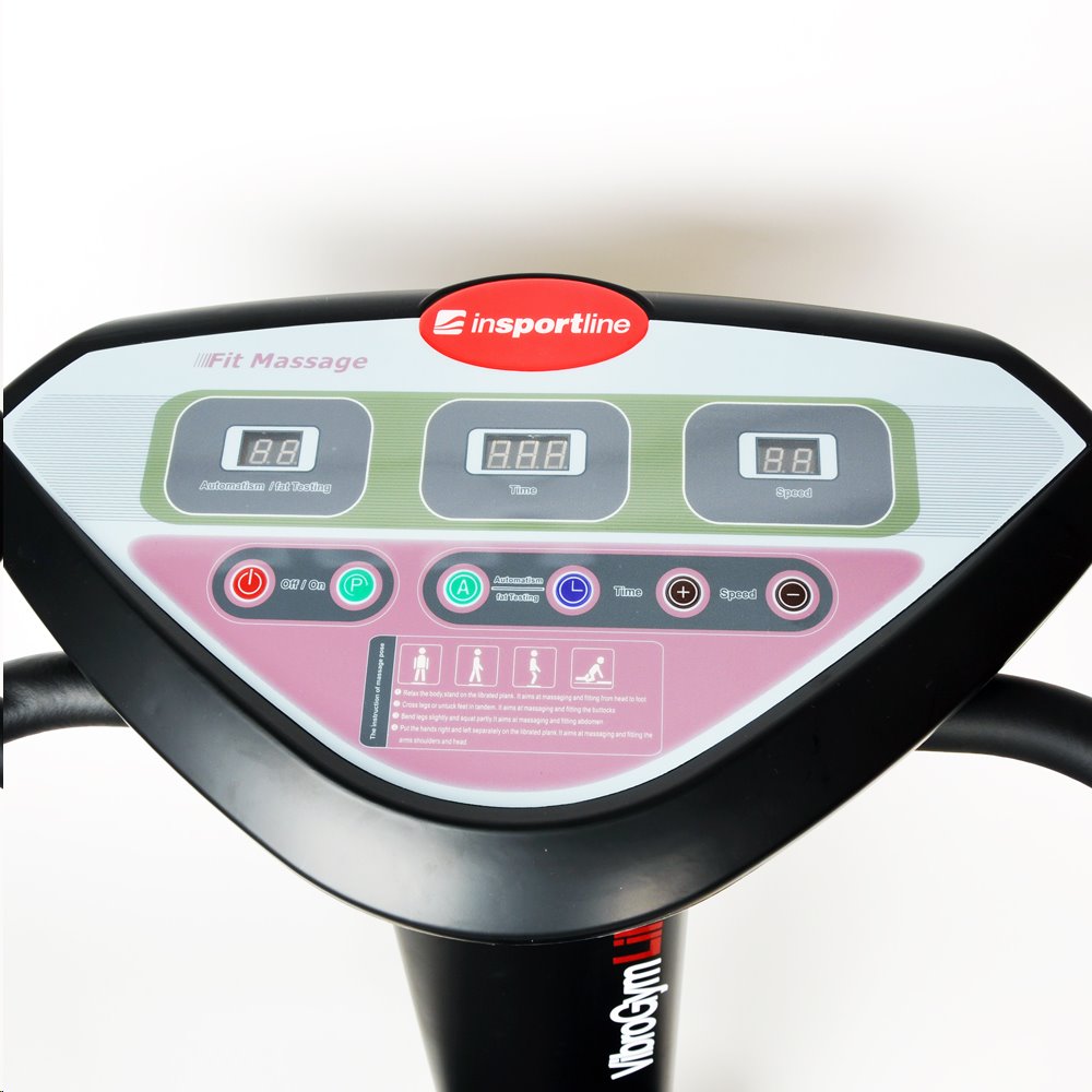 INSPORTLINE VibroGym Lilly - čierna 2164-2