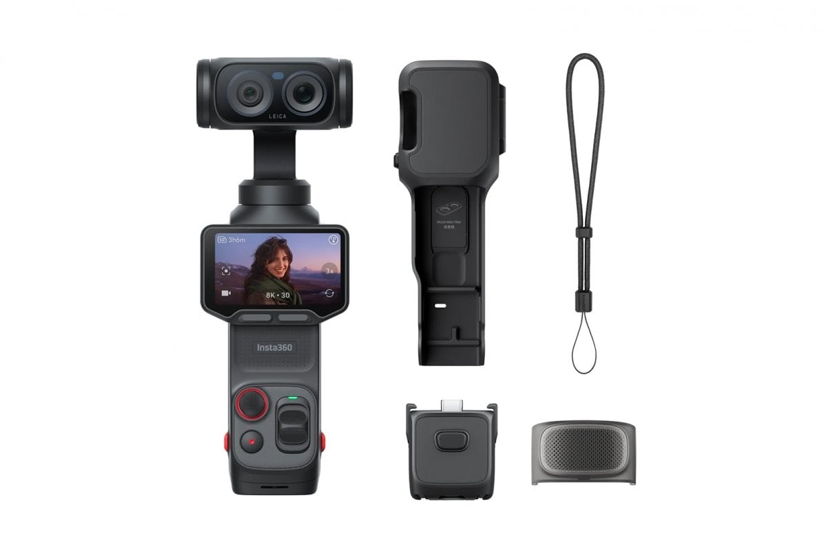 Insta360 Luna Ultra – štandardná sada v čiernej farbe Cosmic Black