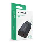 Inteligentná nabíjačka Aligator A-MAX Power Delivery 20 W USB-C, biela