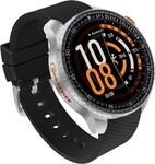 Inteligentné hodinky Garett COMPASS Silver, GPS