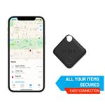 Inteligentné sledovacie zariadenie FIXED Tag s podporou funkcie Find My, čierna