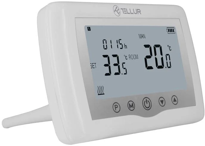 Inteligentný termostat Tellur WiFi, biely