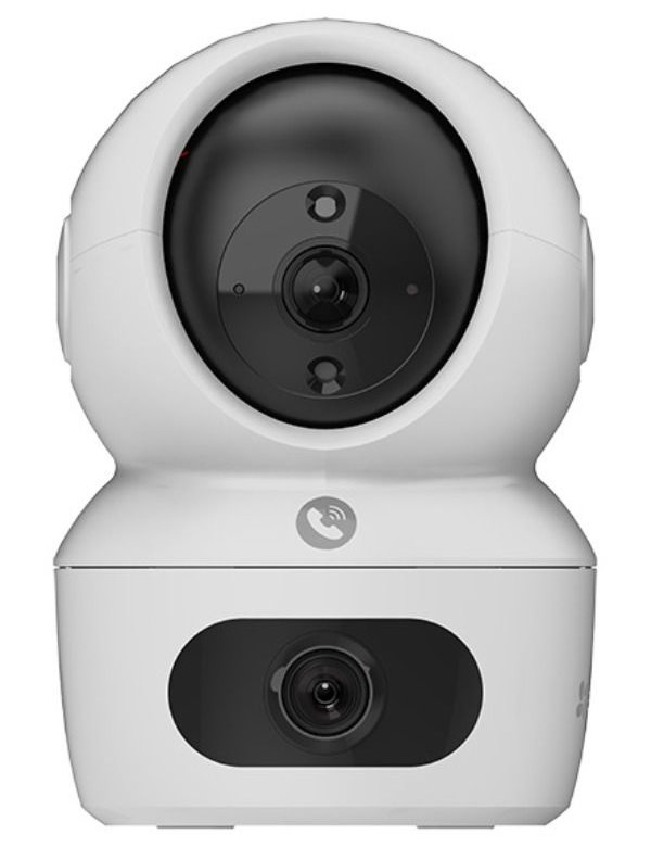IP kamera EZVIZ H7C 4 MP / duálna / vnútorná / Wi-Fi / 4 Mpix / objektív 2,8 mm / H.265 / infračervené osvetlenie až do 10 m / biela