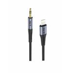 iPEAX ADAPTÉR LIGHTNING / 3,5 MM JACK 1,5 M ČERNÝ