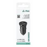 iPEAX AUTONABÍJEČKA CL-03, PD, 20W, USB-C + USB-A ČERNÁ