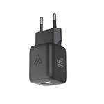 iPEAX GaN síťová nabíječka 45 W (USB-C + USB-A), černá