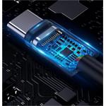 iPEAX TEXTILNÍ KABEL USB-A / LIGHTNING 1M, USB 2.0 ČERNÝ