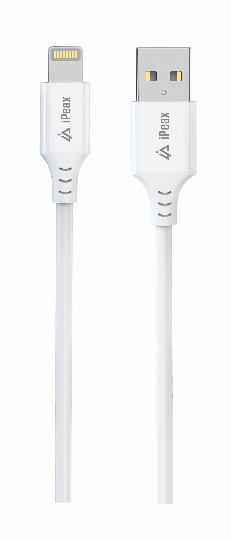 iPEAX TPU kabel USB-A / Lightning 1 m, USB 2.0, bílý