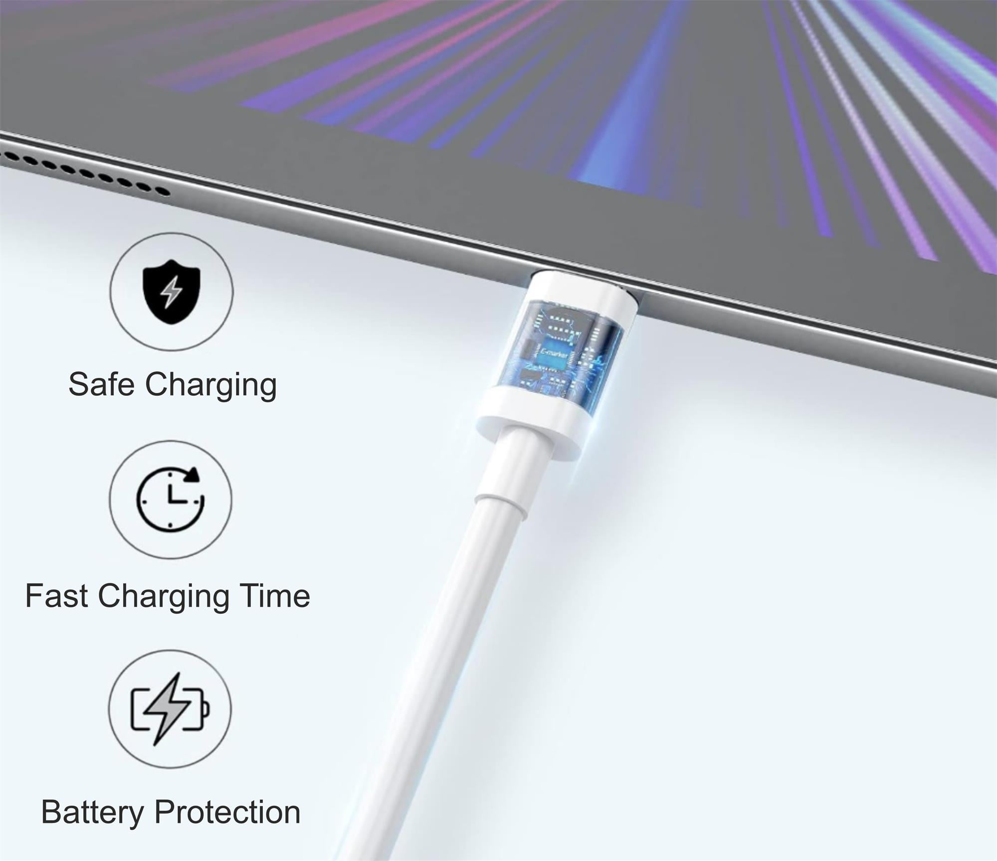 iPEAX TPU kabel USB-A / Lightning 1 m, USB 2.0, bílý