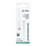 iPEAX TPU KABEL USB-A / LIGHTNING 1M, USB 2.0 BÍLÝ