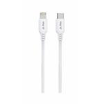 iPEAX TPU KABEL USB-C / LIGHTNING 1,5M, USB 2.0 BÍLÝ