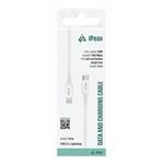 iPEAX TPU kábel USB-C / Lightning 1 m, USB 2.0, biely