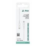 iPEAX TPU KABEL USB-C / LIGHTNING 1M, USB 2.0 BÍLÝ