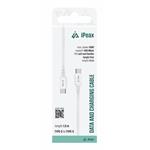 iPEAX TPU kabel USB-C / USB-C 1,5 m, USB 2.0, bílý