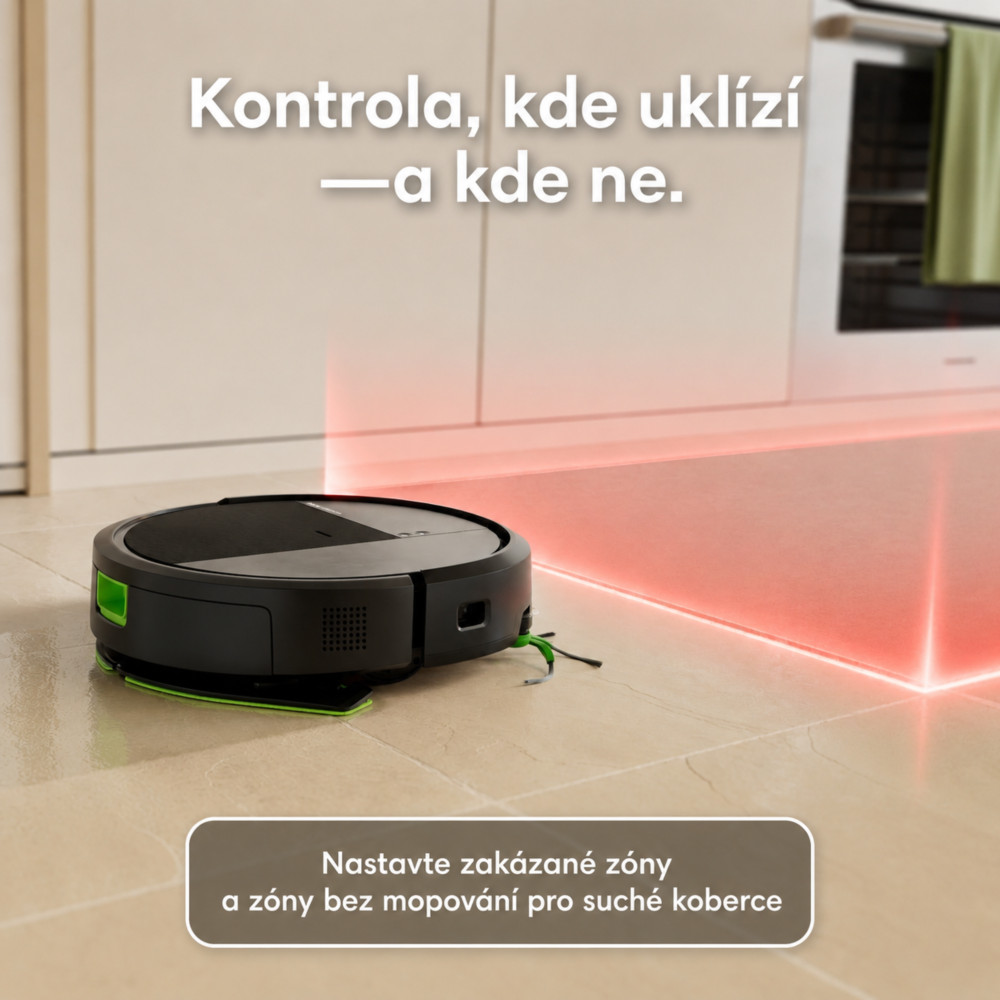 iRobot Roomba 115 Combo + Charge dock (black)