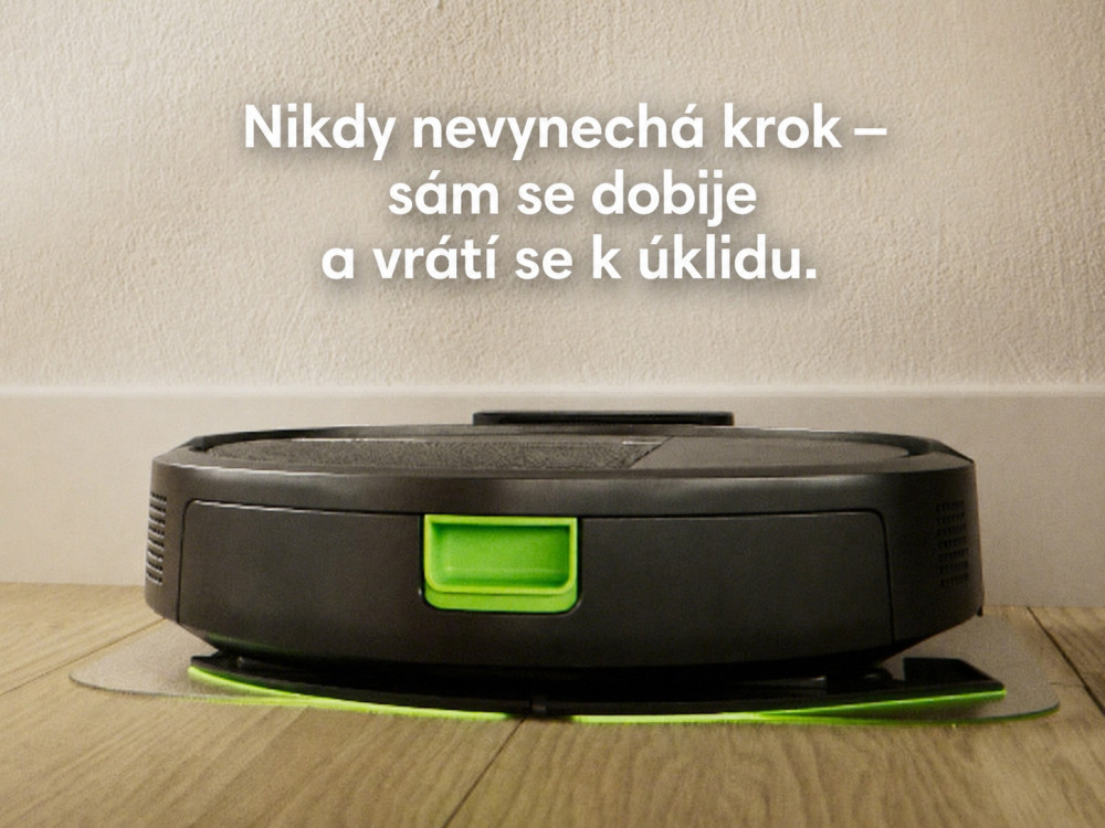 iRobot Roomba 115 Combo + nabíjací dok (čierny)