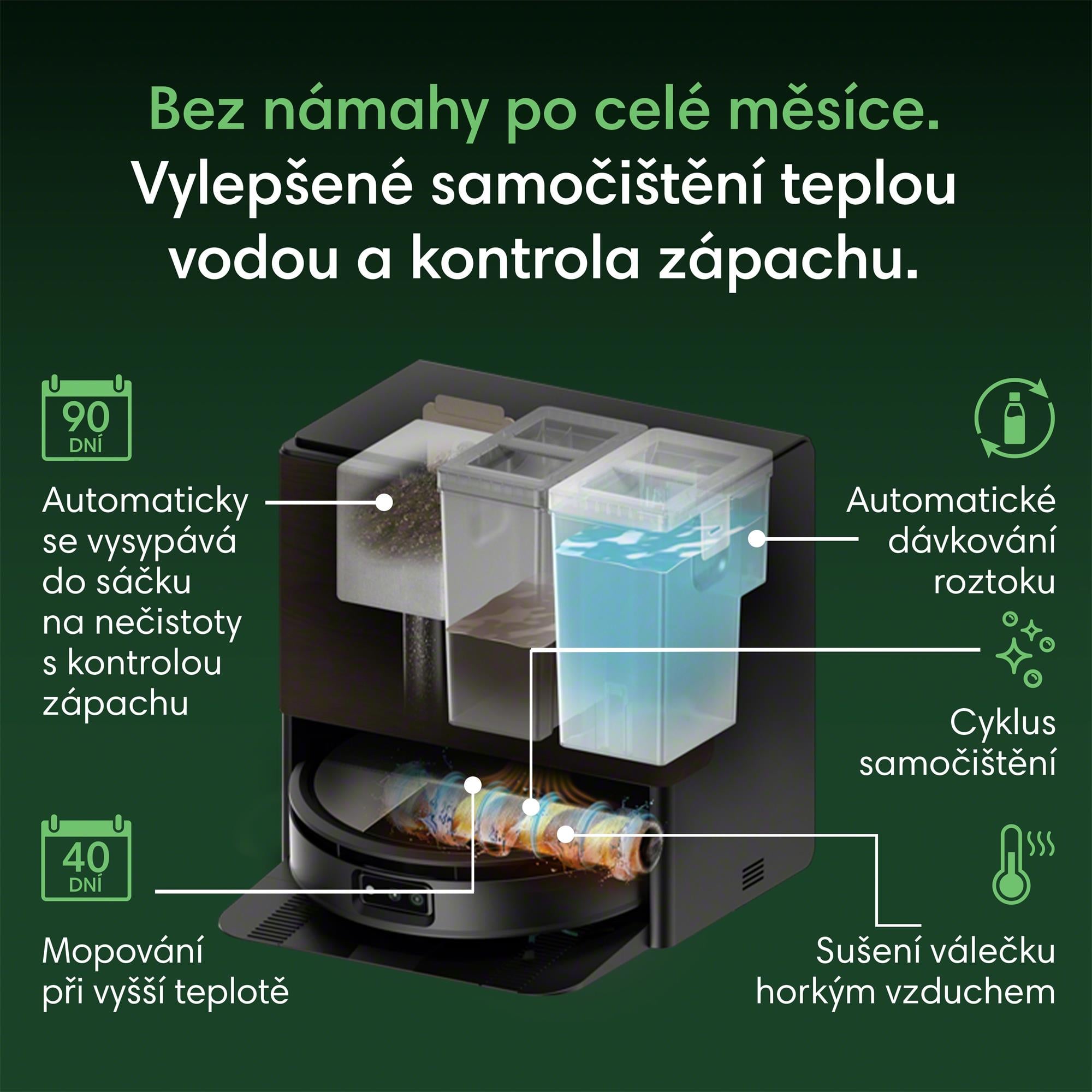 iRobot Roomba Max 775 Combo + dokovacia stanica AutoWash (čierna)