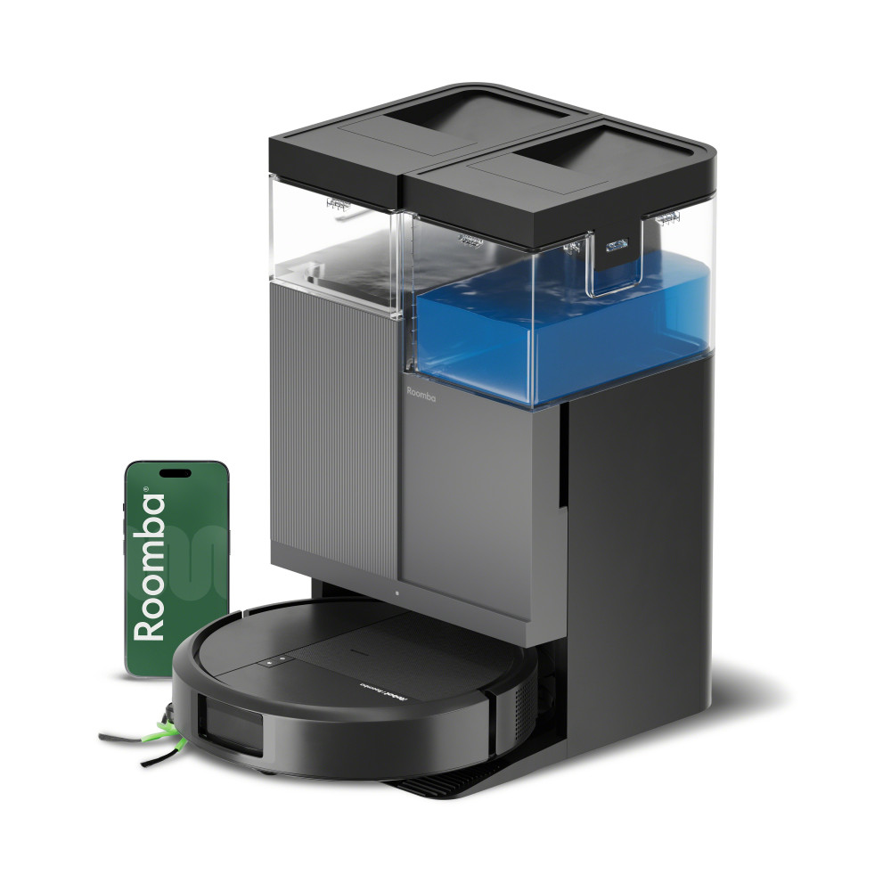 iRobot Roomba Plus 415 Combo + dokovacia stanica AutoWash (čierna)