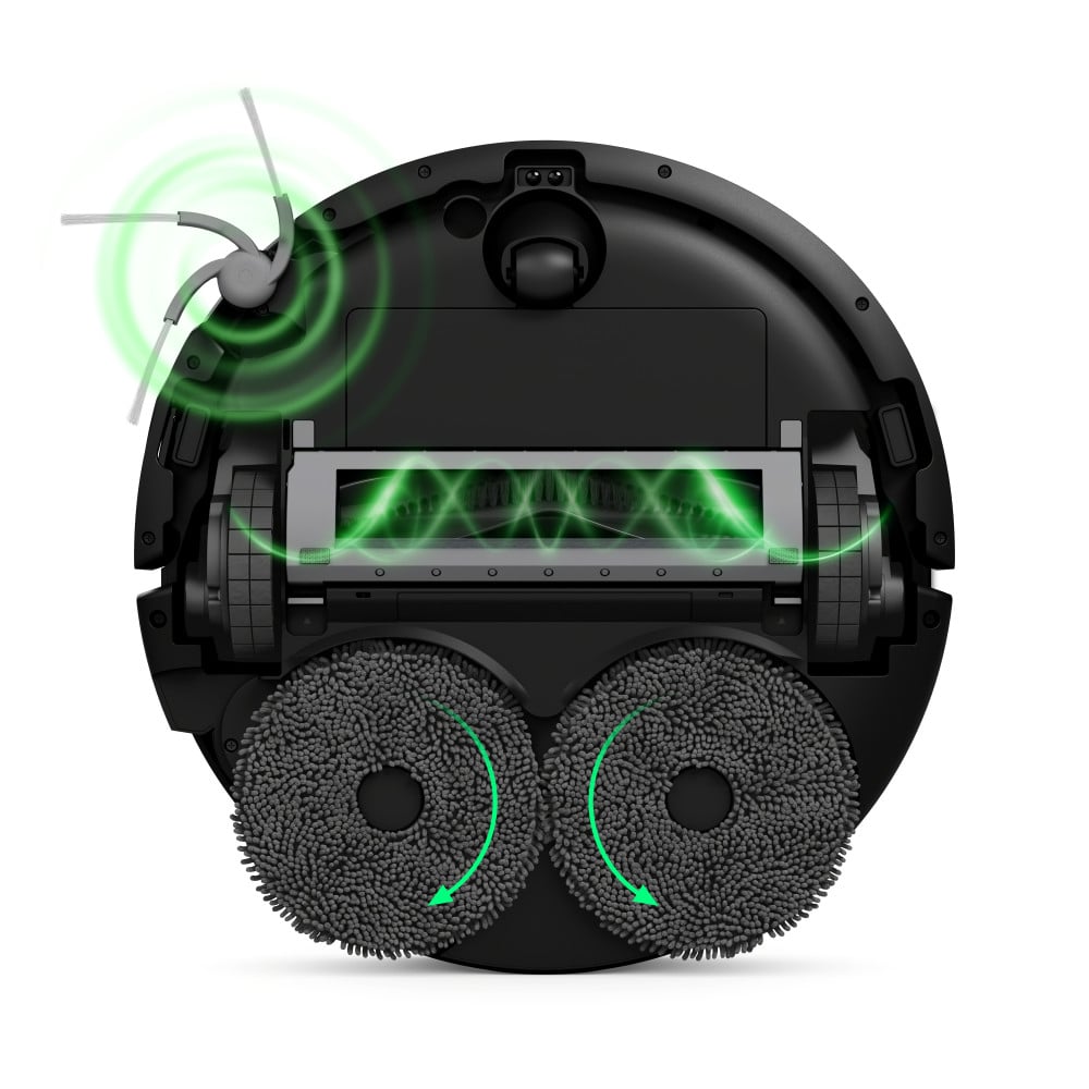iRobot Roomba Plus 415 Combo + dokovacia stanica AutoWash (čierna)