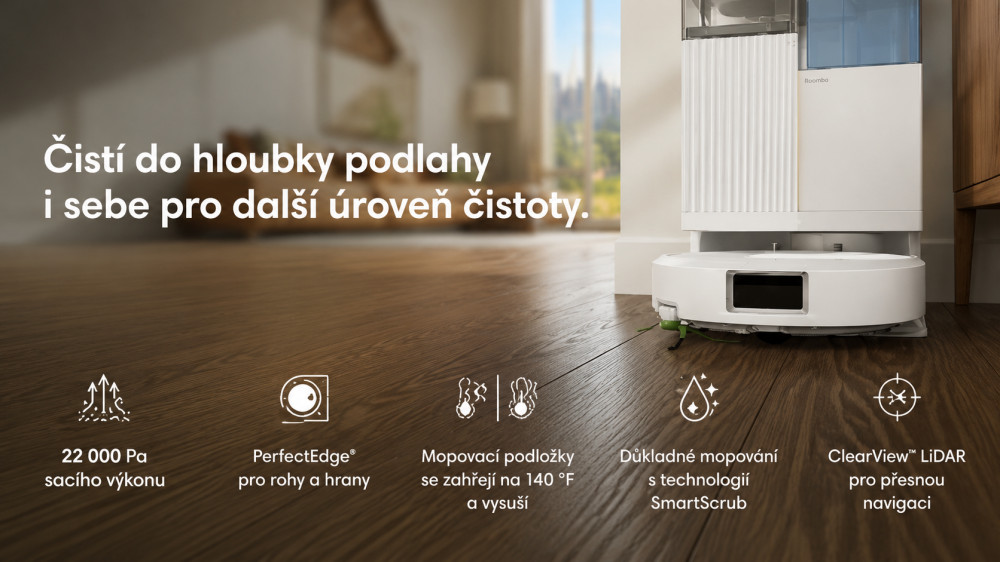 iRobot Roomba Plus 515 Combo + AutoWash dock (white)