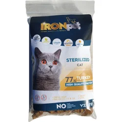 IRONpet Cat Sterilizovaný moriak 70 g vzorka