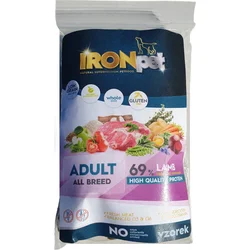 IRONpet Dog Adult All Breed Lamb (Jehněčí) 70g vzorek granule pro psy