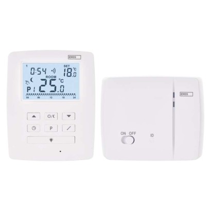 Izbový termostat s komunikáciou OpenTherm, bezdrôtový, P5611OT
