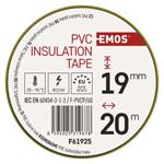 Izolačná páska PVC 19 mm / 20 m zeleno-žltá