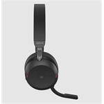 Jabra Evolve2 75, USB-C, Microsoft Teams, stojan, Black