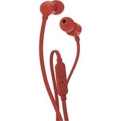 JBL T110 Red JBL T110RED - Sluchátka