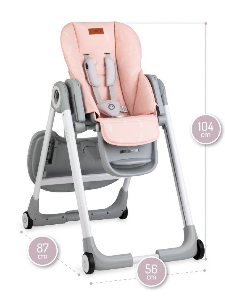 Jedálenská lyžica MoMi LUXURIA ružová