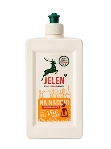 Jelen na nádobí Včelí med 500ml