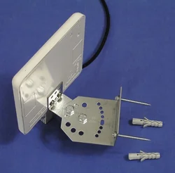 Jirous JPA-9S/0,5, WiFi panelová anténa, držák na stěnu, délka kabelu 0,5m 2,4GHz RP-SMA 9dBi
