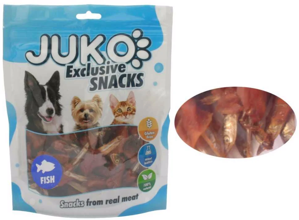 JUKO Snacks Chicken & Fish 250 g