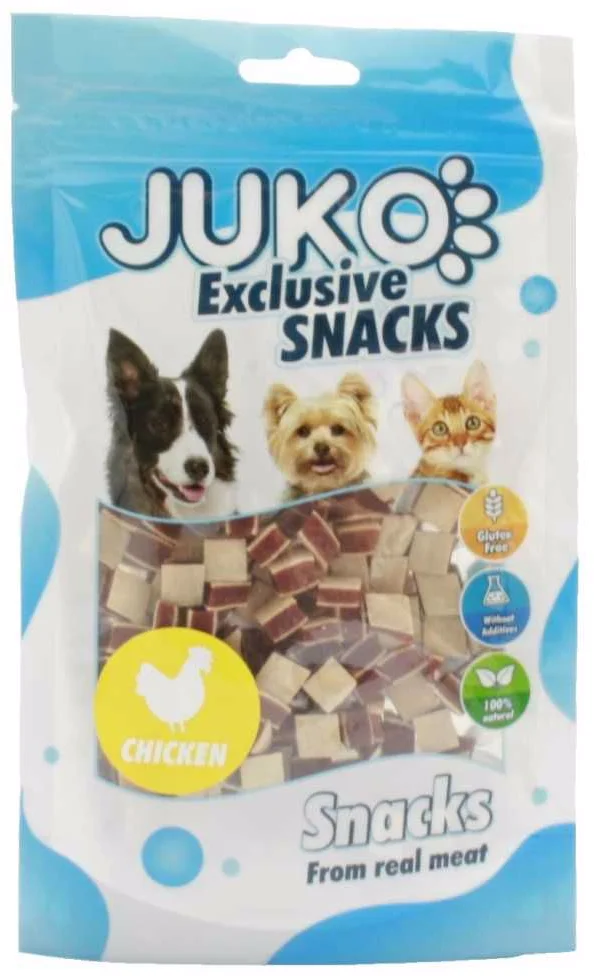 JUKO Snacks Chicken Meat, Liver, Fish granul 70 g