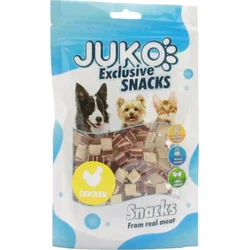 JUKO Snacks Chicken Meat, Liver, Fish granul 70 g