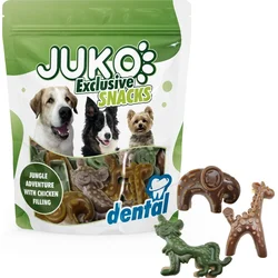 JUKO Snacks Dobrodružstvo v džungli s kuracou náplňou 3 ks (165 g)