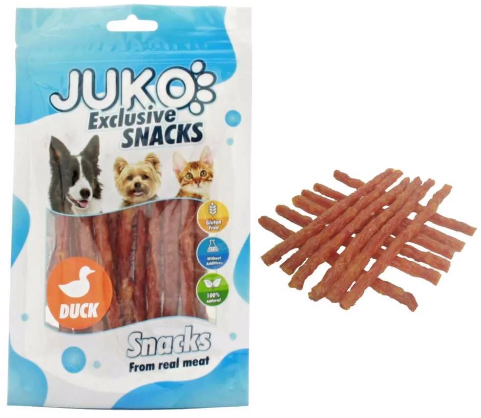 JUKO Snacks Duck & Sweet Potato stick 70 g