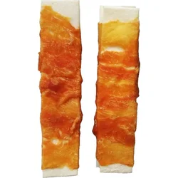 JUKO Snacks Plátky buvolí obalené kuřecím masem 15 cm (10 ks)