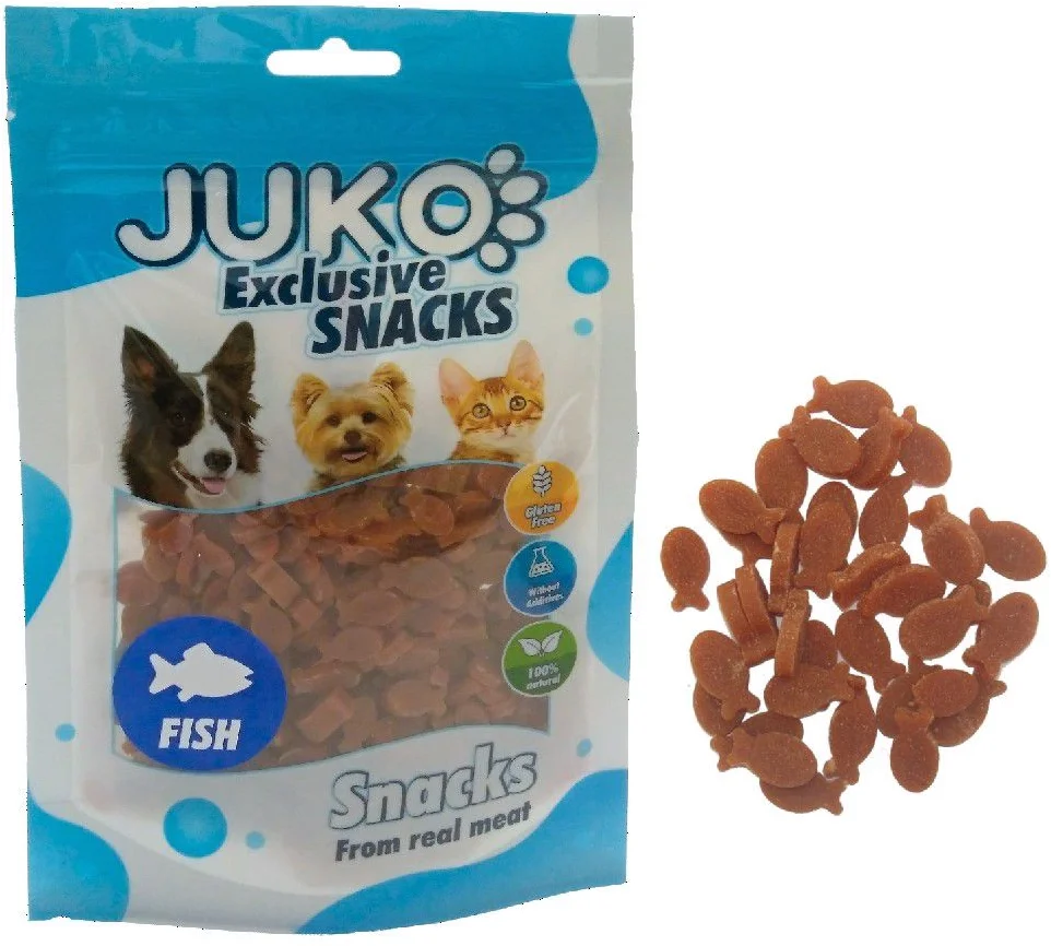 JUKO Snacks Tuna in fish shape 70 g